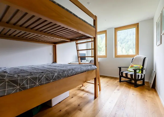 Luxury Apartment With Mountain Views In Davos