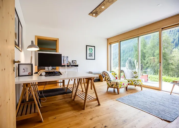 Luxury Apartment With Mountain Views In Davos